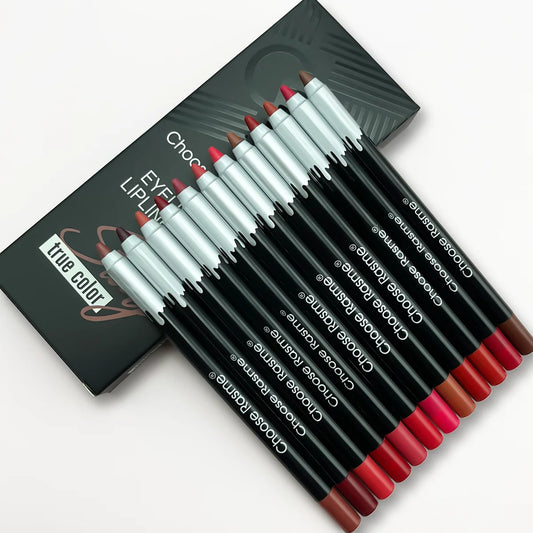 Choose Rasme 12 Colors Matte Lip Liner Set