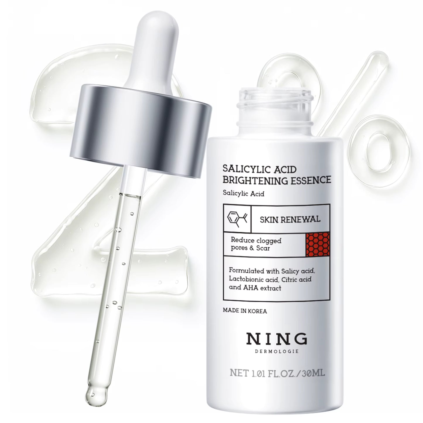 NING DERMOLOGIE Salicylic Acid Brightening Essence