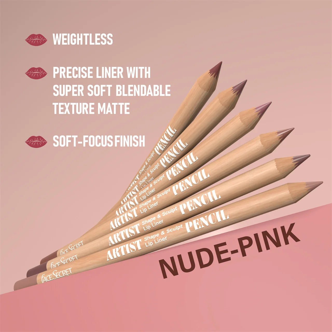 Face Secret Artist Shape & Sculpt Lip Liner Pencil Set
