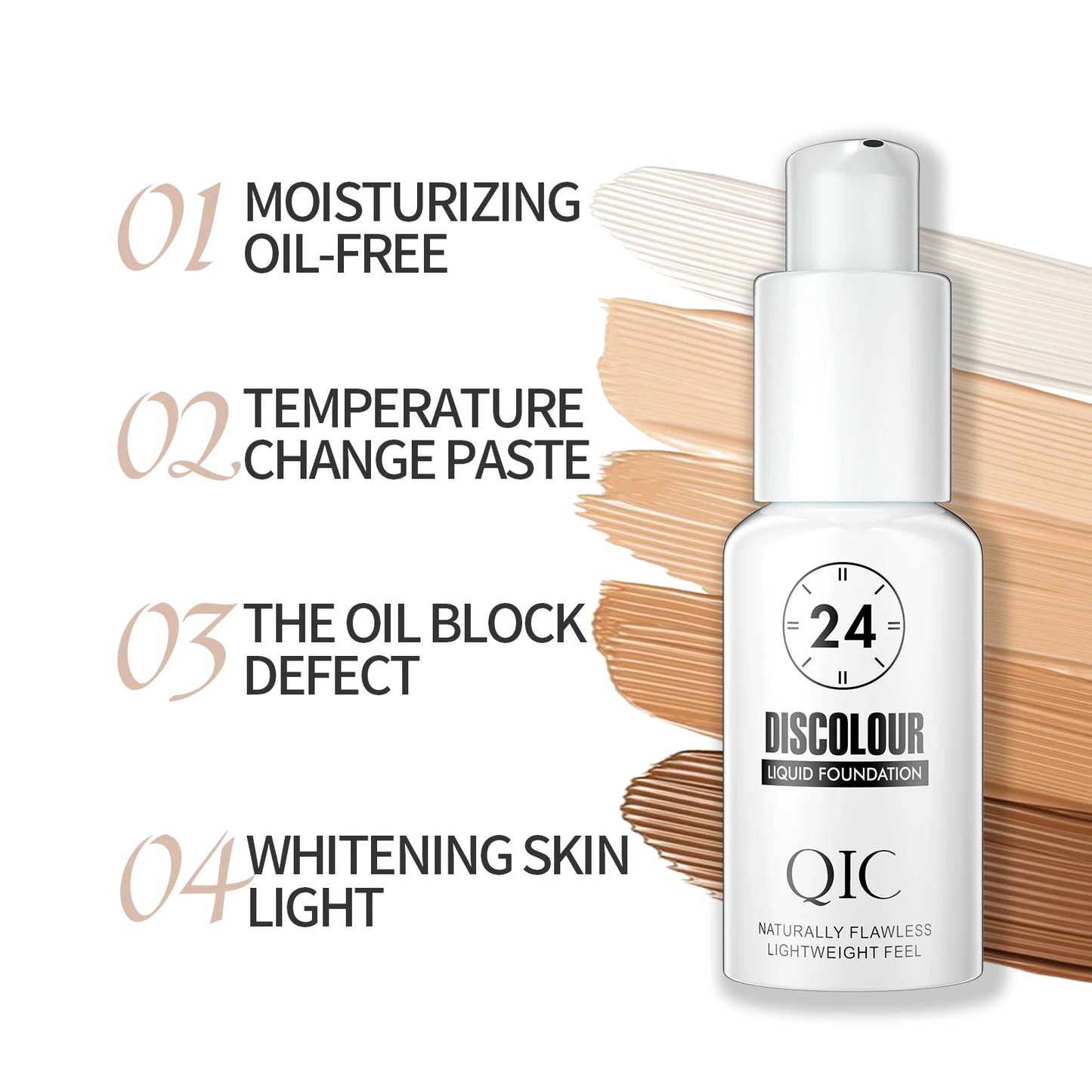 QIC Color Changing Foundation