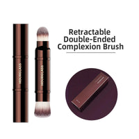 Hourglass Retractable Double-Ended Complexion Brush