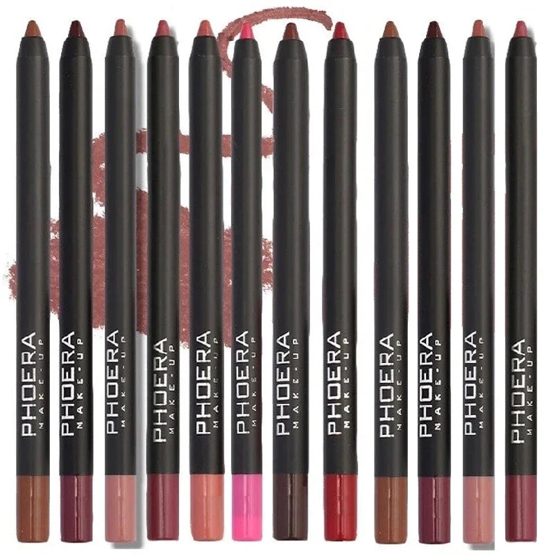 PHOERA Matte Lipliner Pencil (Light Mauve)