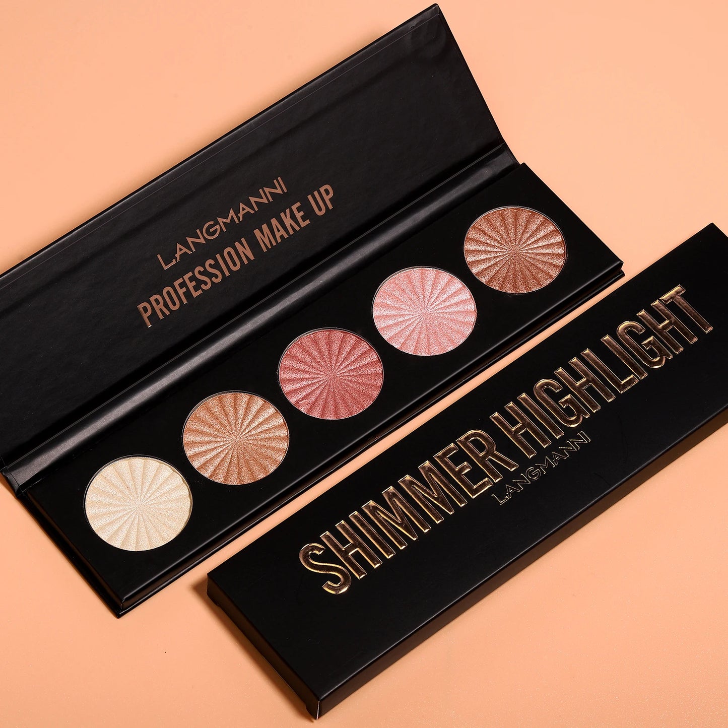 Langmanni Shimmer Highlight Palette