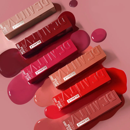 MLSMILE Matte Liquid Lipstick