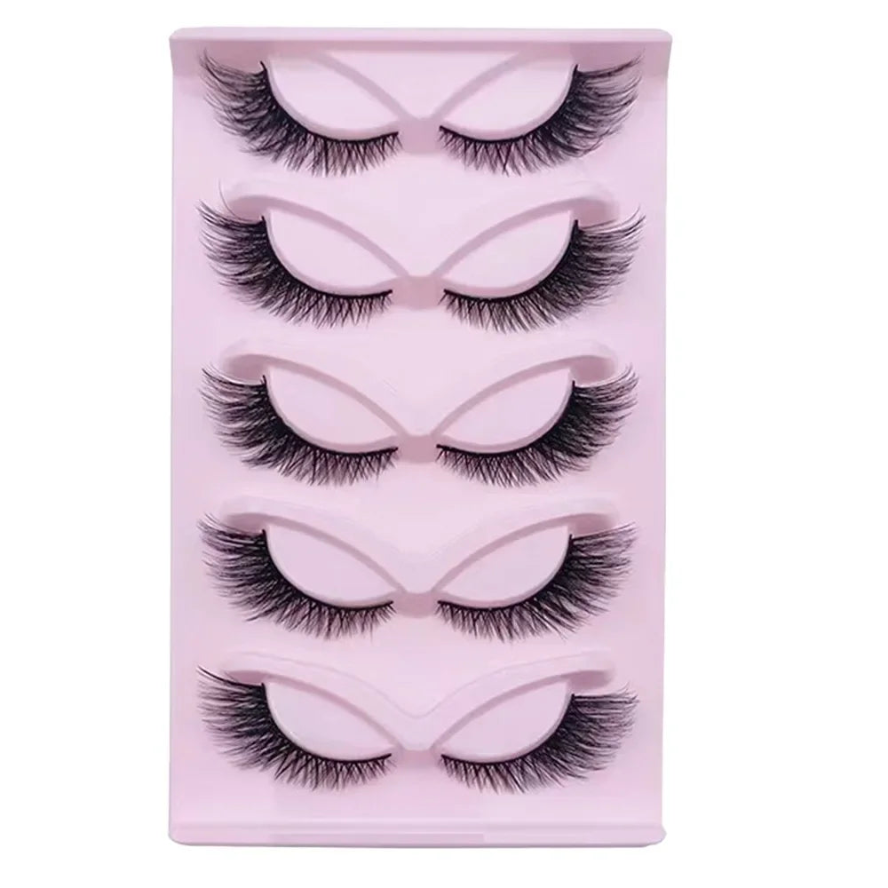 JIEFUXIN Cat Eye Lashes