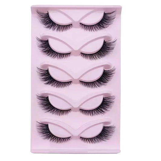 JIEFUXIN Cat Eye Lashes